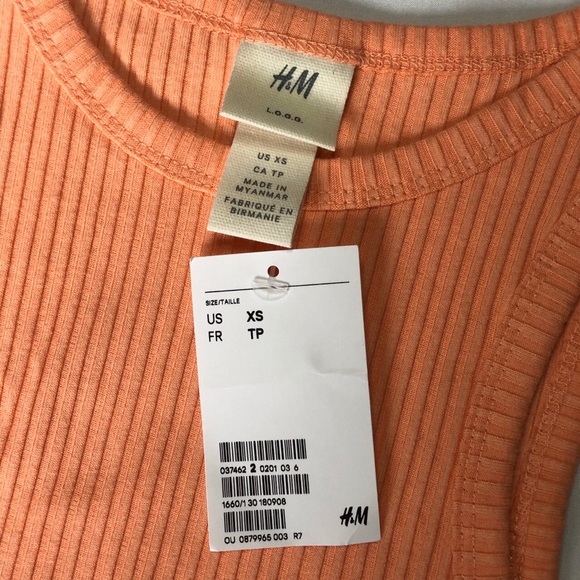 Peach Racerback Tank Top - Picture 4 of 4